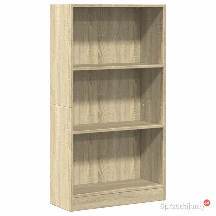 Regał dąb sonoma 60x24x109 materiał Warszawa