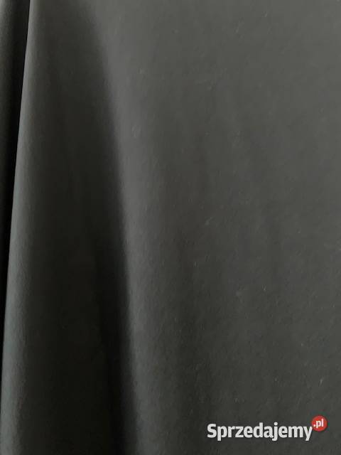 Materiał czarny PRL wełna szer140 dł 275 Częstochowa