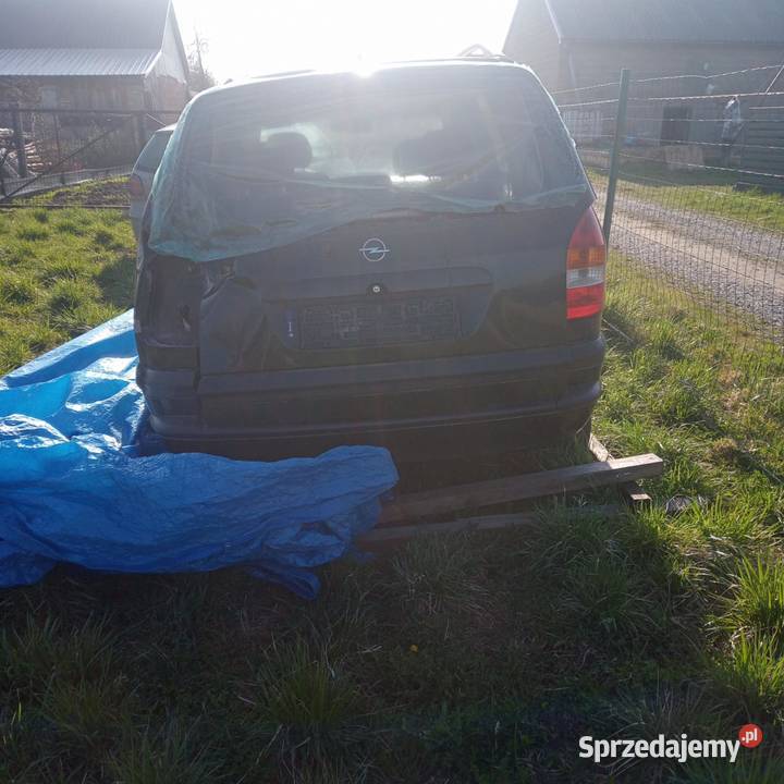Samochód opel zafira A 20 dti w całości zielony Przecław