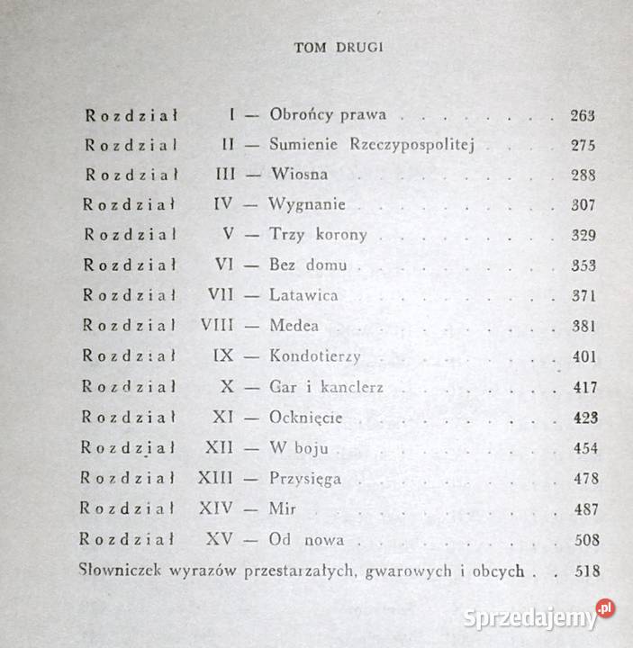 Złota wolność Zofia KossakSzczucka Tom 1 i 2 Chełm sprzedam