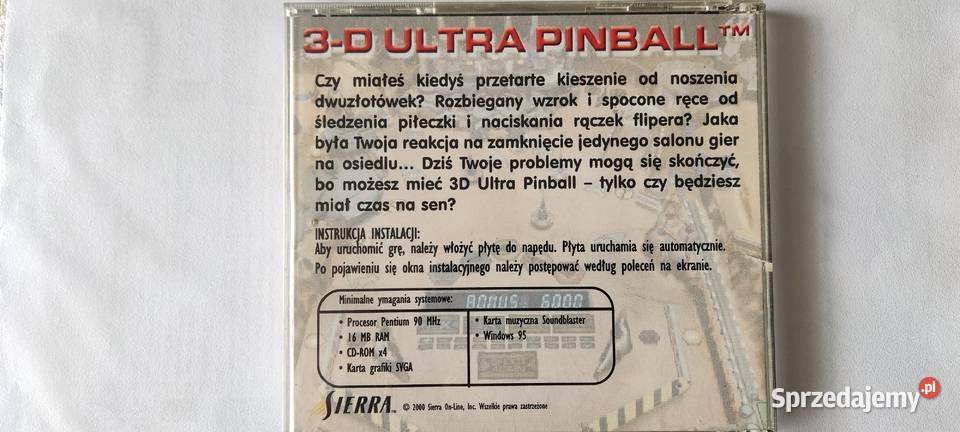 Gra ultra pinball 3D pełna wersja Gliwice