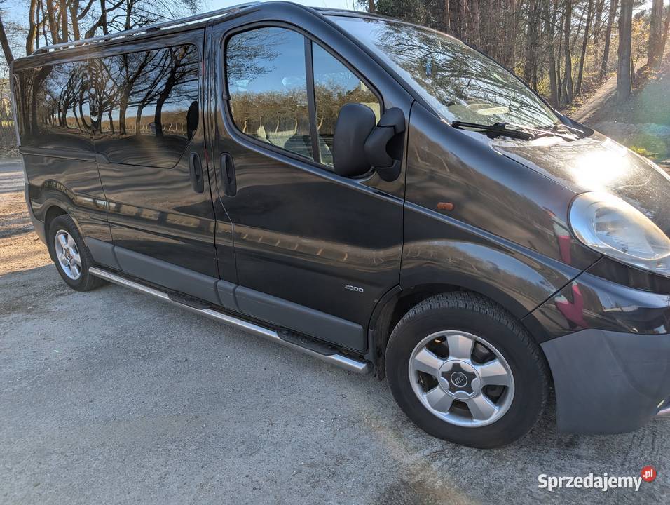 Opel Vivaro Long 8os 25 CDTI 146 Webasto Klima Rok produkcji 2007 Elbląg