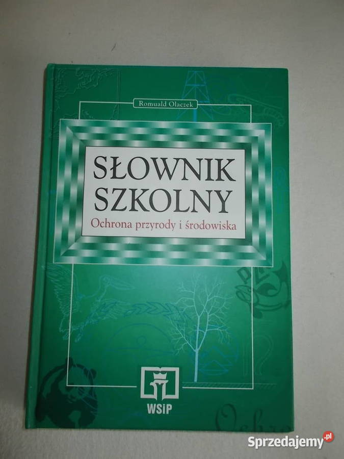 Słownik szkolny Ochrona przyrody i środowiska Poznań sprzedam