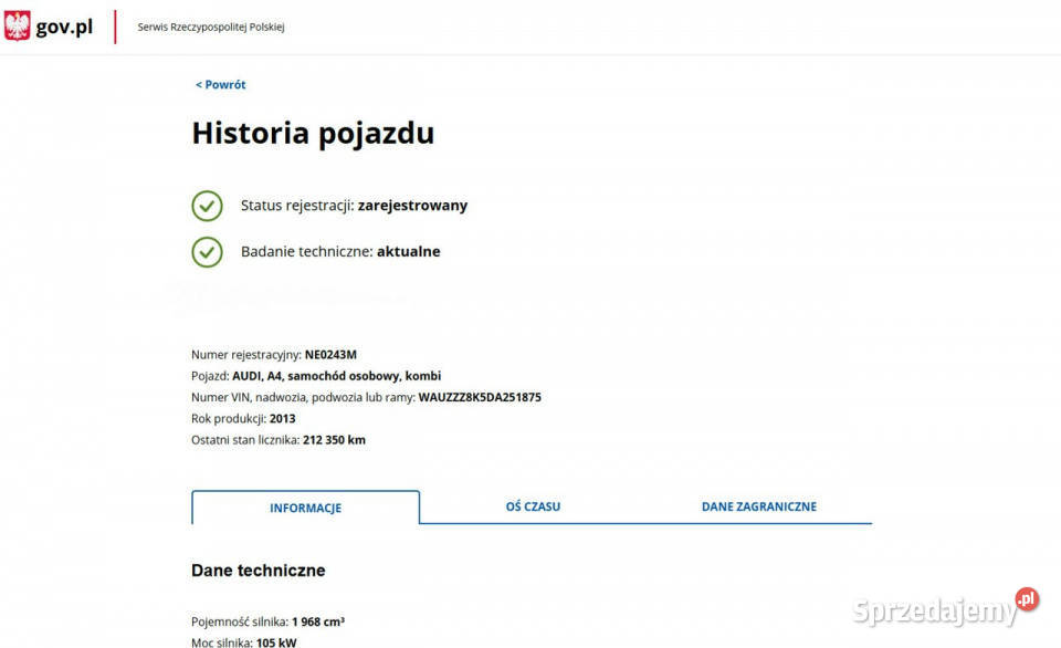 Audi A4 Avant 20 Diesel Moc 143 Zarejestrowany Elbląg