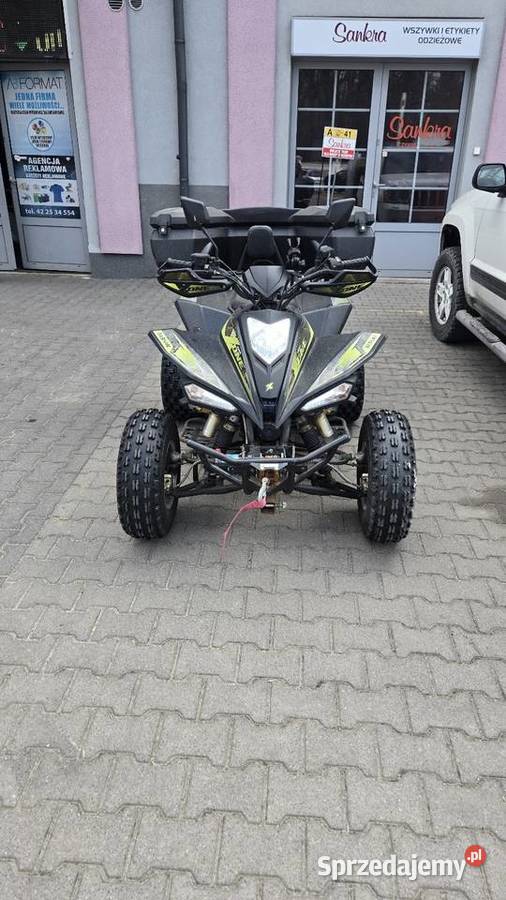 Quad 250 cc zarejestrowany homolgacja