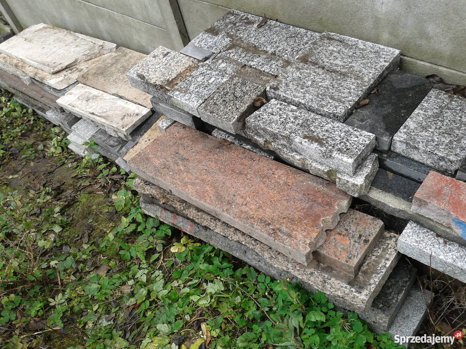 Granit płytki kostka oflis do ogrodu na chodnik Tomaszów Lubelski