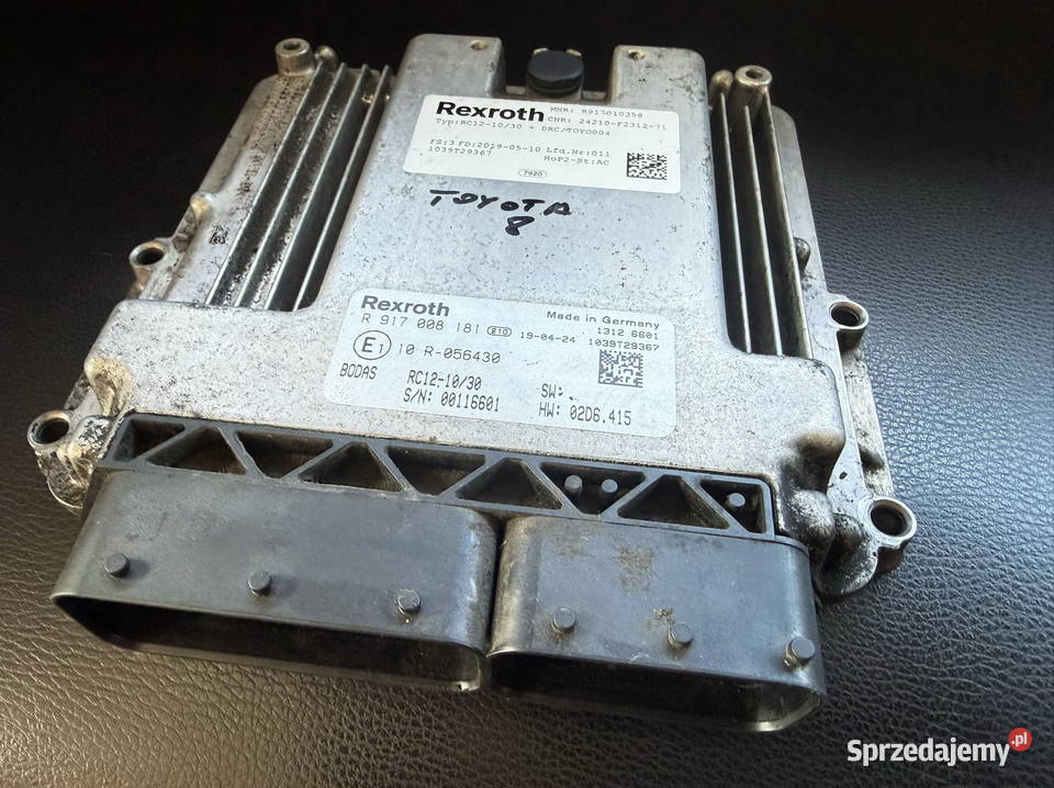 Sterownik Bosch Rexroth BODAS RC121030 Toyota 8 Układ elektryczny i zapłon Działoszyn sprzedam
