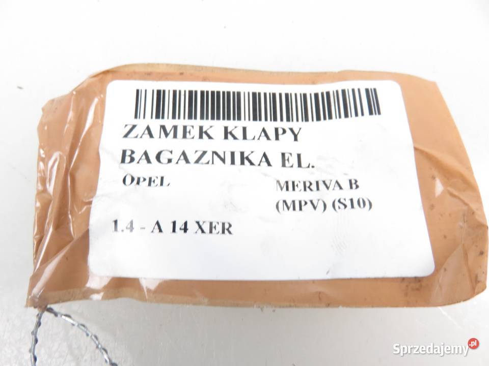 ZAMEK KLAPY OPEL MERIVA B MPV S10 13317445