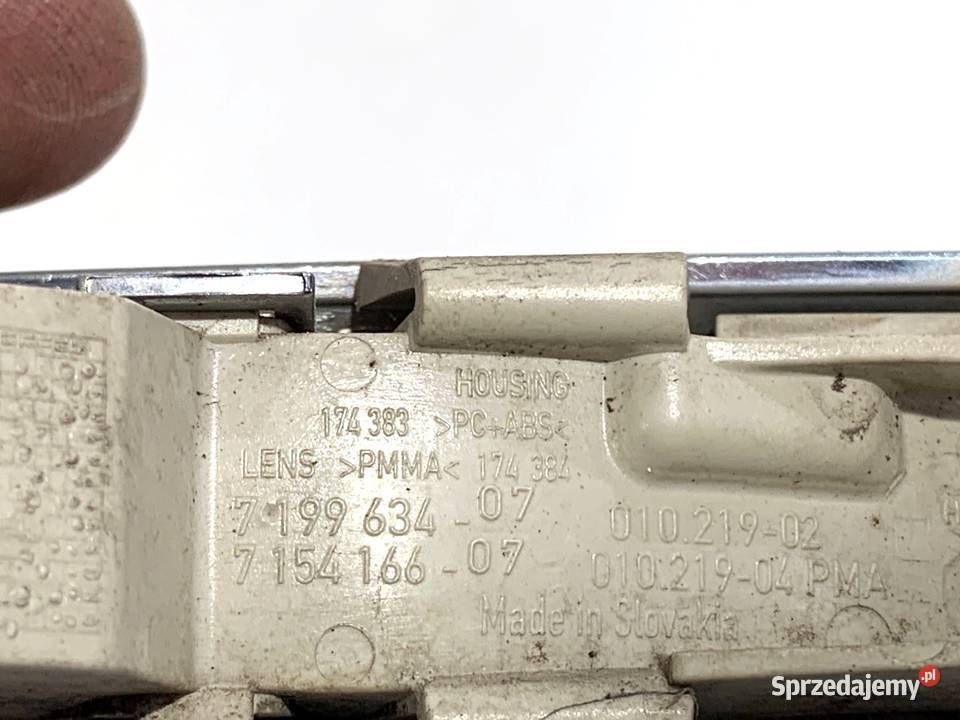 KIERUNKOWSKAZ PRAWY PRZÓD BMW F07 7199634 0917 Kierunkowskazy