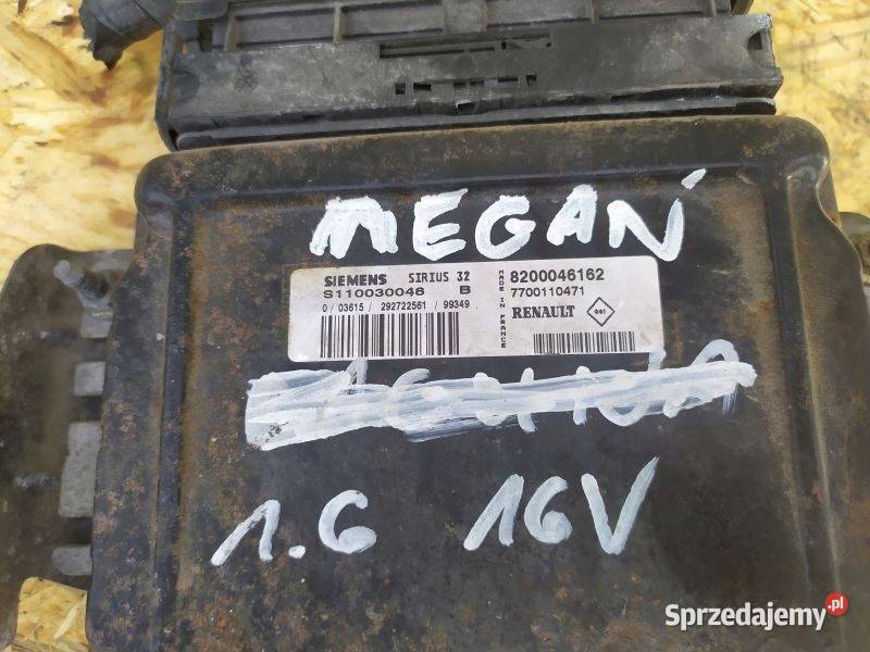 STEROWNIK SILNIKA RENAULT SCENIC 16 8200046162 śląskie Gliwice