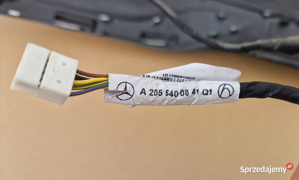 MERCEDES W205 CKLASA SEDAN DOKŁADKA CHROM PDC lubuskie sprzedam