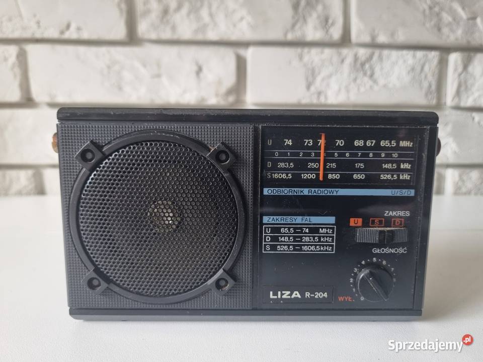 UNITRA radio tranzystorów LIZA R204 PRL pomorskie Solnica