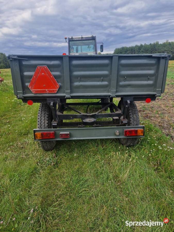 Przyczepa sztywna d35 nie wywrotka lubelskie Tuczna