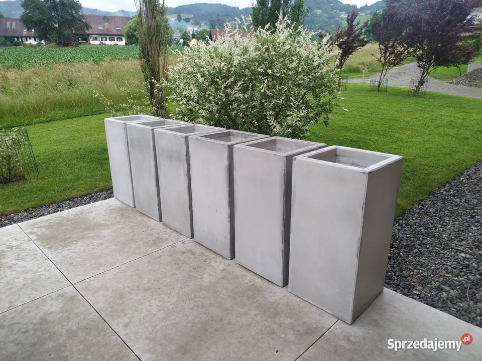 Donica betonowa40x40x80 wys beton Kraków