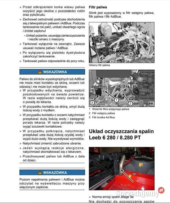 Instrukcja obsługi Leeb 6280 8280 PT Leeb 6300 Zduńska Wola