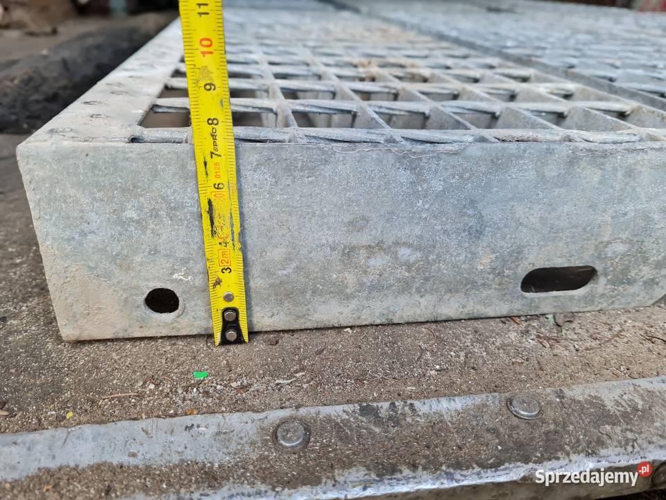 Schodek Podest Metalowy Ażurowy 3x80 3x65x25 x7 małopolskie Skawina sprzedam