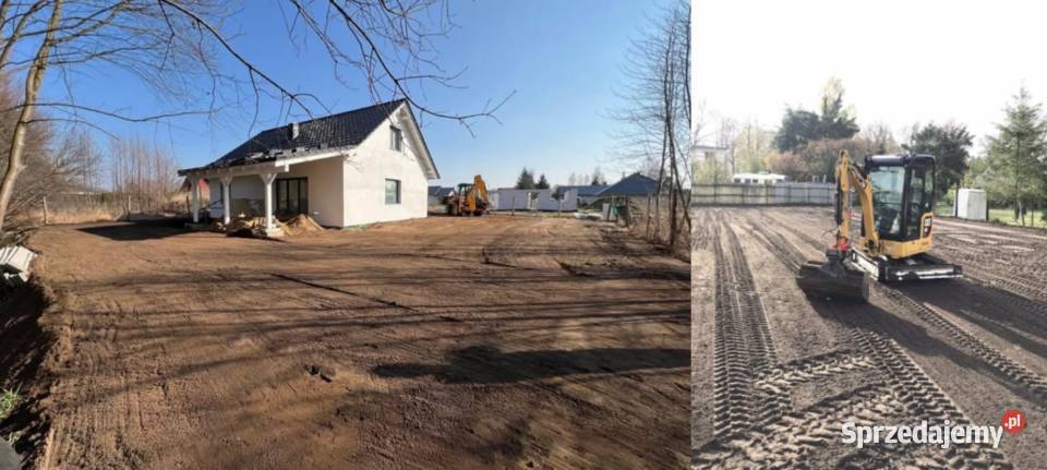 Ziemia Ogrodnicza Studnia Głębinowa Niwelacja Mrągowo