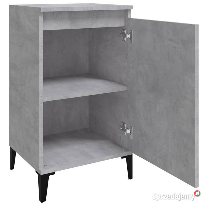 Szafka nocna szarość betonu 40x35x70 WM819652 Warszawa