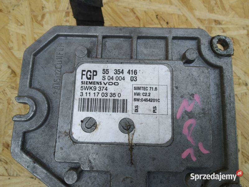 STEROWNIK SILNIKA KOMPUTER OPEL VECTRA C Gliwice