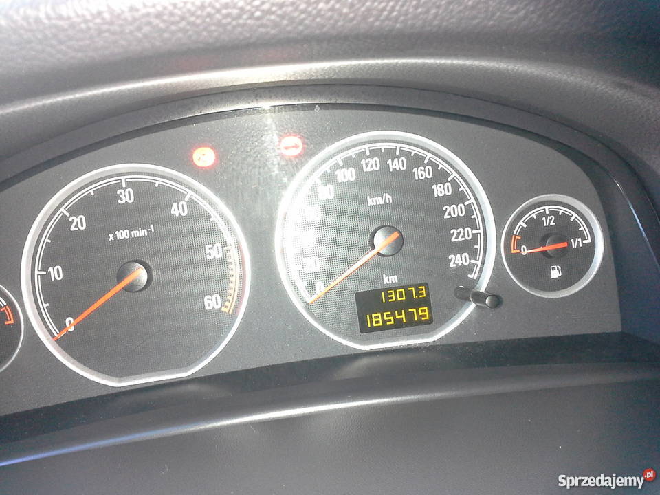 Opel Vectra C Kombi 19 CDTI 2007 r Salon Polska skórzana tapicerka Lublin