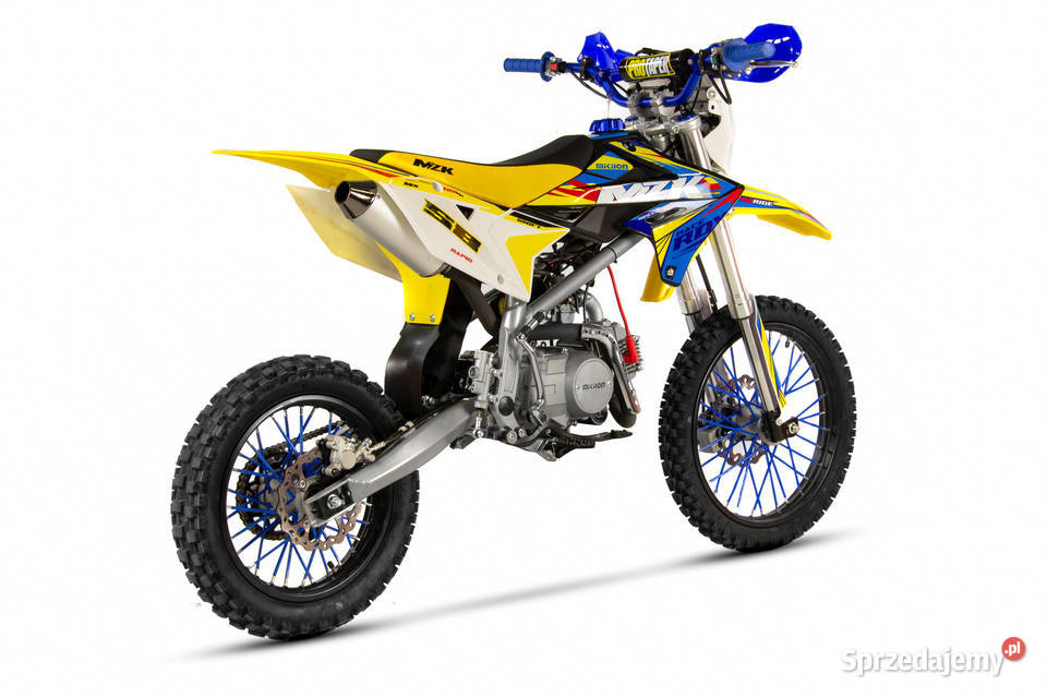 Cross Mikilon MZK 125cc 1714 Estart żółty Pozostałe dolnośląskie