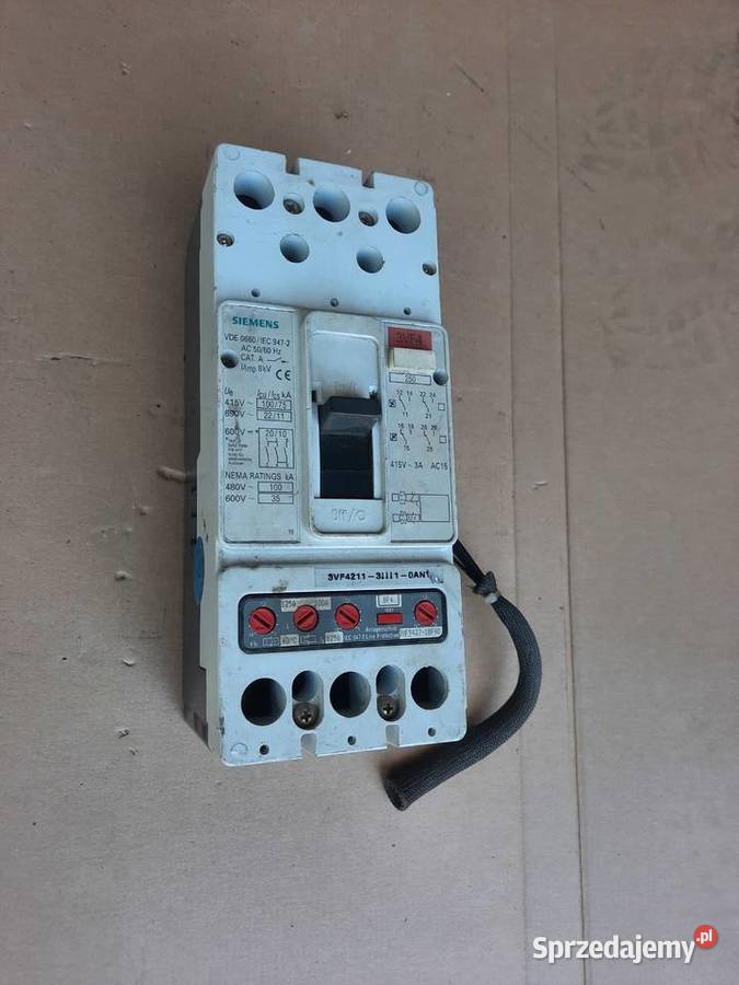 Wyłącznik siemens 3VF4211 Myślenice