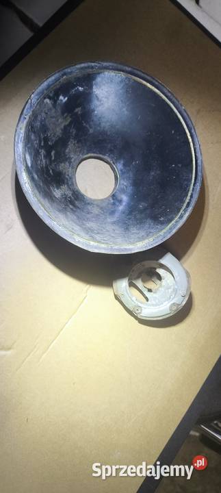 Odbłyśnik mosiężny oprawką żarówki 160mm ursus Lutoryż
