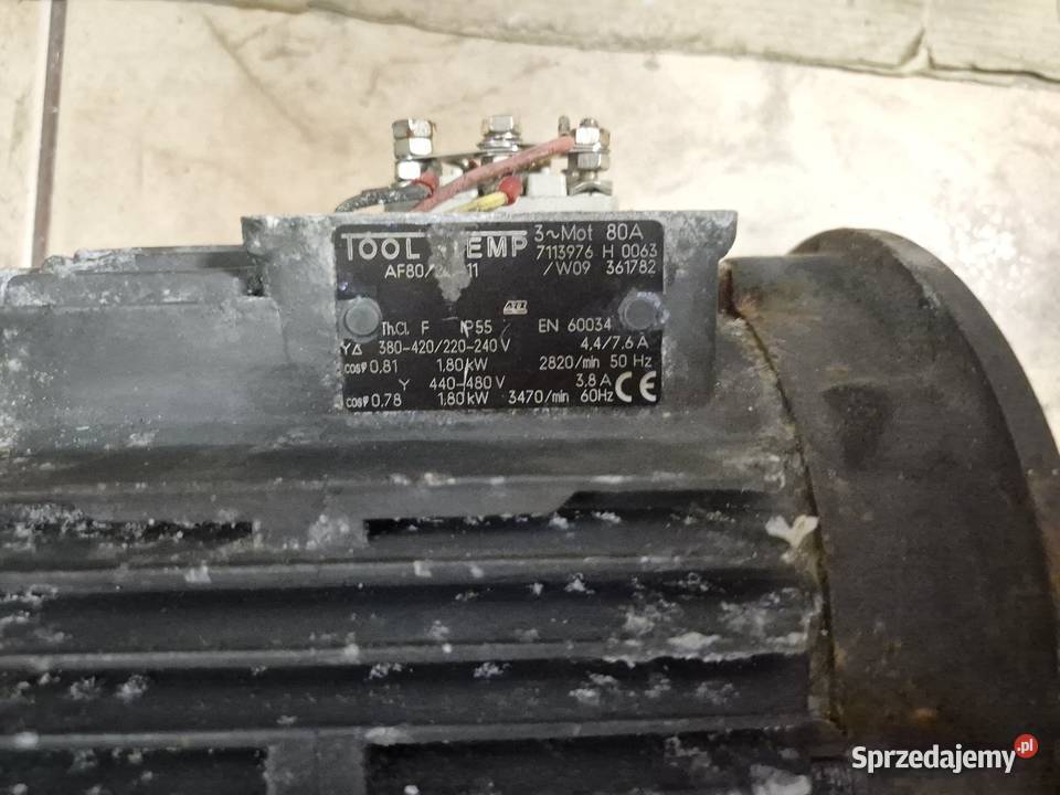 Silnik elektryczny Tool Temp 80A Dąbrowa Górnicza