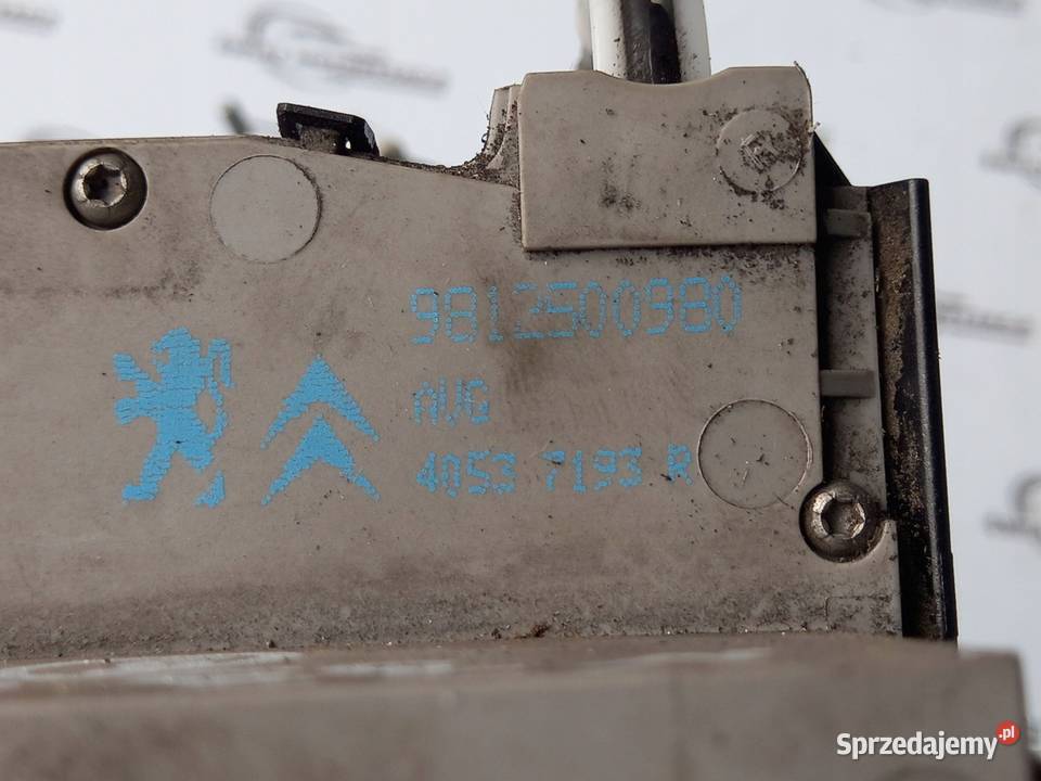 PEUGEOT 208 I LIFT 12r zamek drzwi lewy przód Zamki, wkładki i kluczyki świętokrzyskie Kielce