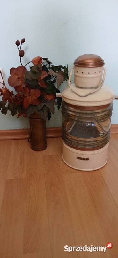 Stara morska lampa na nafte Lampy wiszące małopolskie