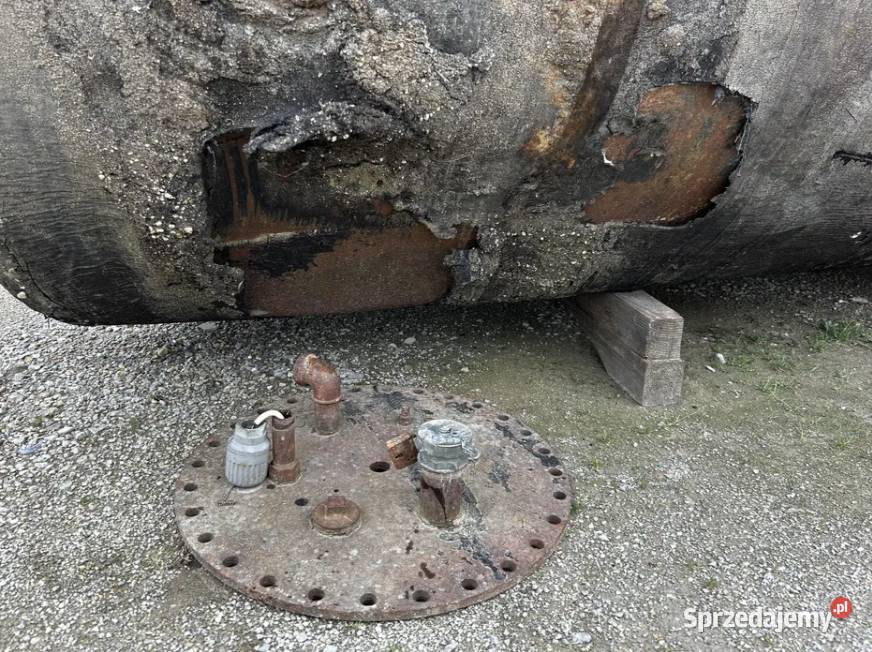 Zbiornik 10000l Metalowy Szambo Desczowka Zbiorniki