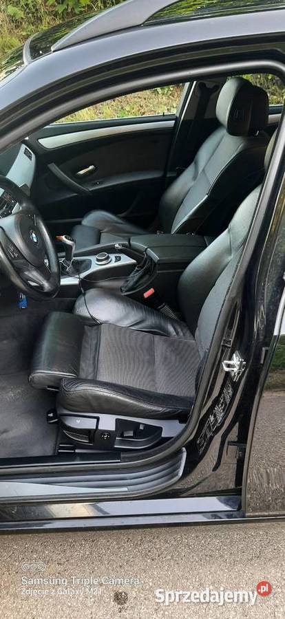 BMW Seria 5 E61 Bogate wyposażenie navi półskóry Pawłów