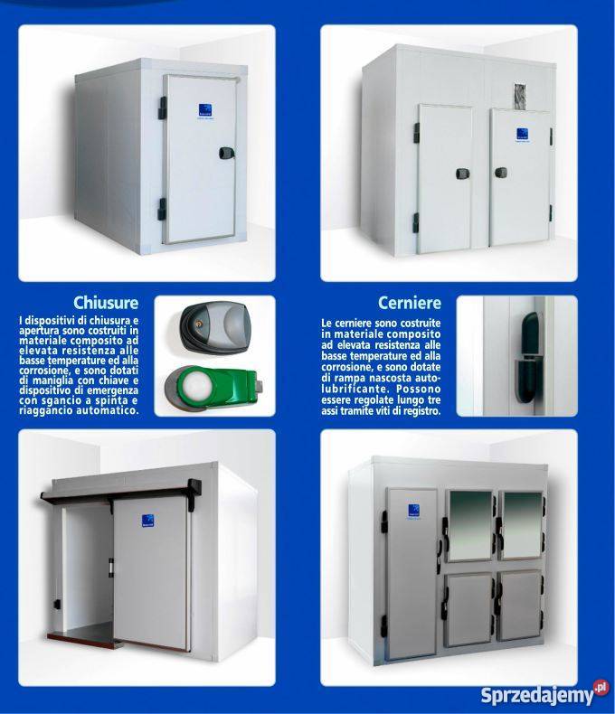 KOMORA CHŁODNICZA SKŁADANA NA ZAMKI HAKOWE Warszawa