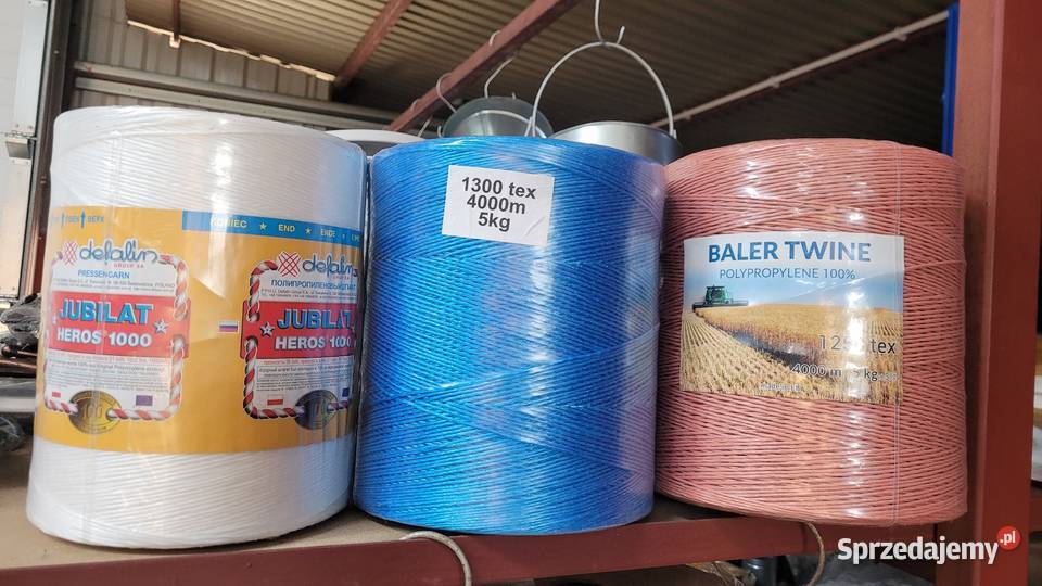 Sznurek rolniczy 2000 TEX do snopowiązałek Olsztyn sprzedam