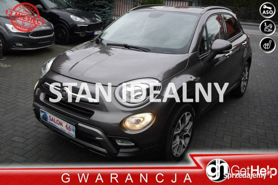 Fiat 500x 14t Skóra Stan Idealny 100bezwypadkowy elektrochrom. lusterko wst.