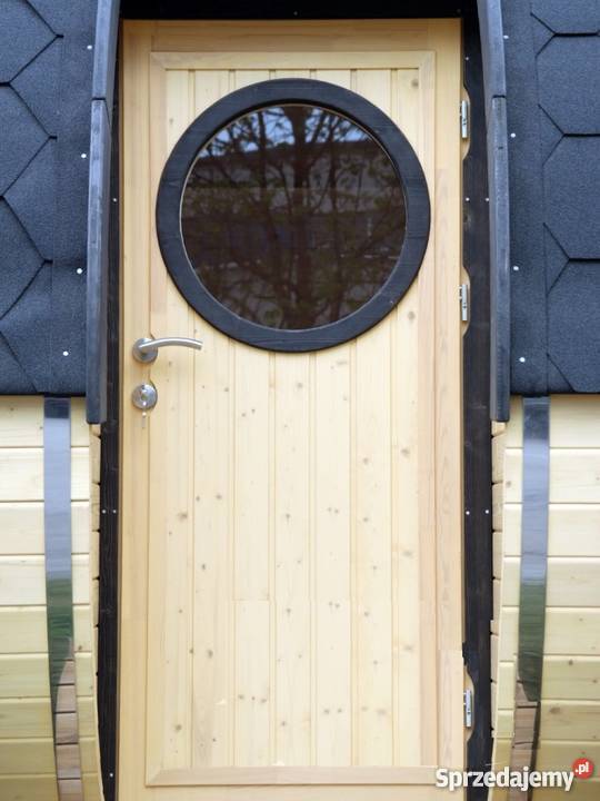 SAUNA beczka ogrodowa Z WEJŚCIEM BOCZNYM 22m x Płock sprzedam
