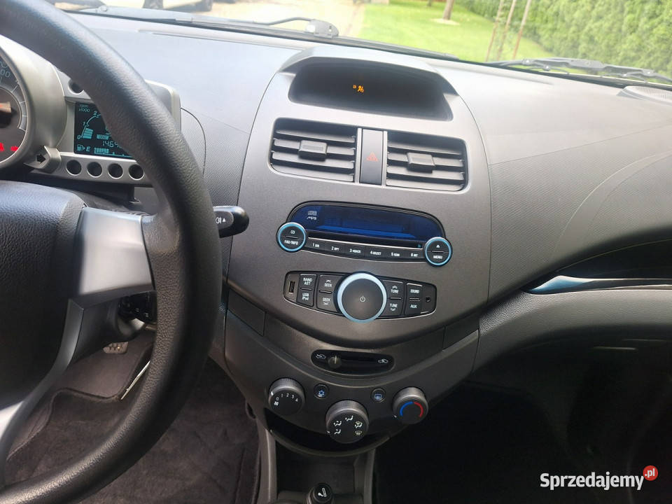 Chevrolet Spark Lt II M300 2010 czarny Spark Samochody osobowe Siewierz