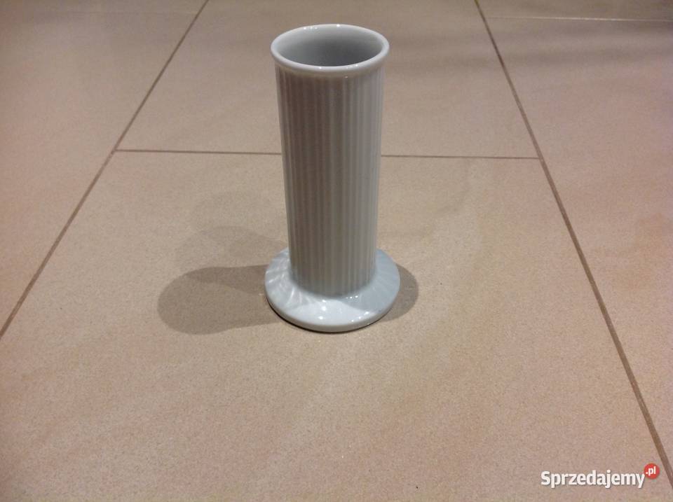 Biały Wazon Porcelanowy Wazonik ROSENTHAL Nowa Sól