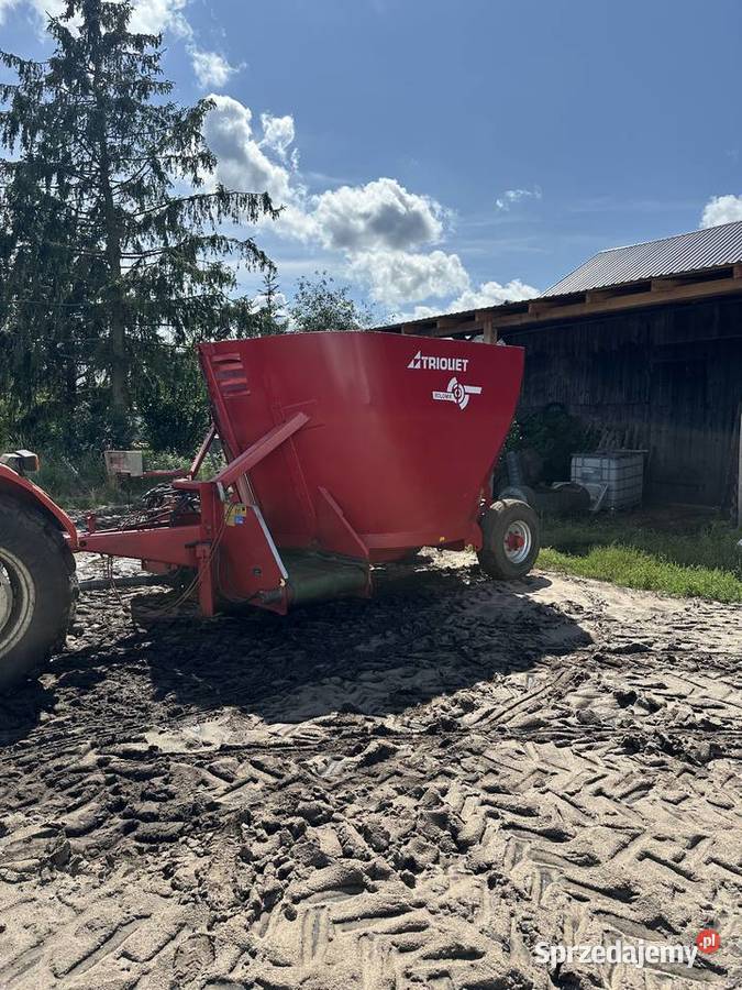 Paszowóz wóz paszowy trioliet 10m3 Parciaki