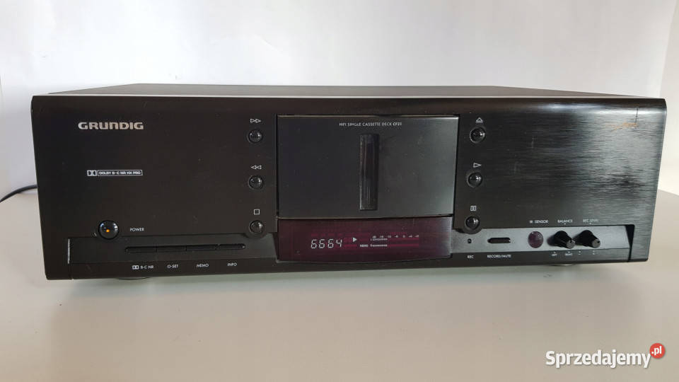 Magnetofon GRUNDIG CF 21 Stereo Cassette Deck Międzychód