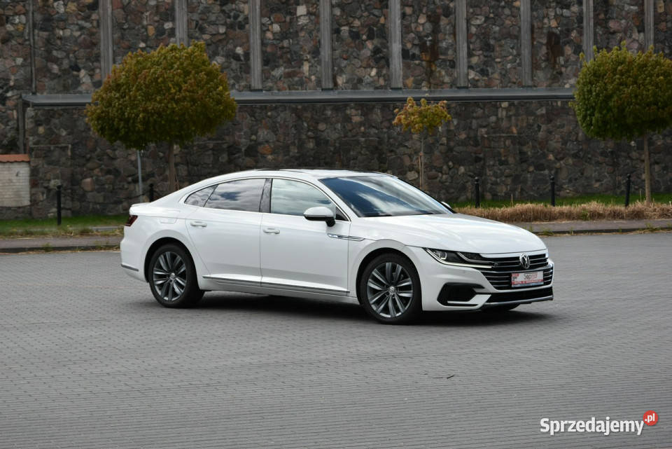 Volkswagen Arteon Rline 20TDi DSG 2019r FullLED garażowany mazowieckie Kampinos