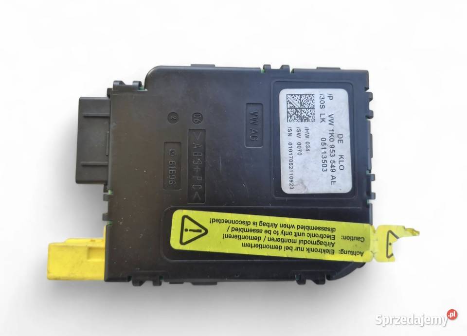 CZUJNIK KĄTA SKRĘTU ALTEA A3 8P GOLF V Działoszyce