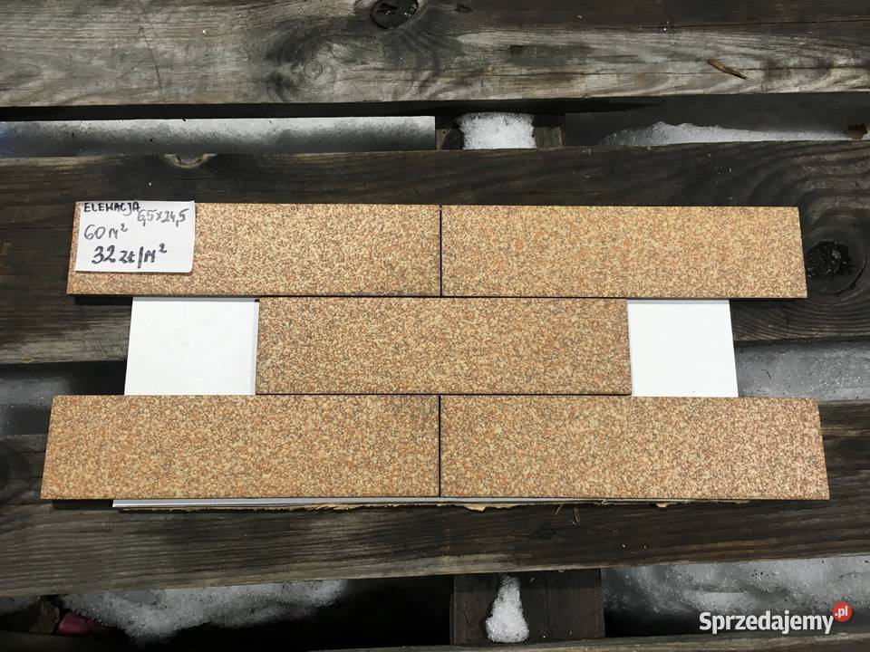 Klinkier elewacyjny tarona 65x245 Reguły