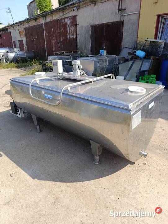 Schladzalnik mleka Japy 1200l zbiornik base