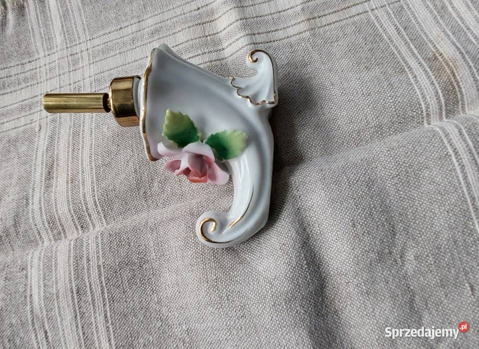 Wintage porcelanowy flakon na perfumy z ręcznie sprzedam