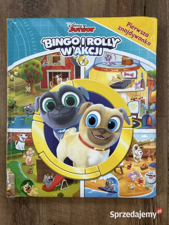 Bingo i Rolly w akcji książka z zagadkami Bingo Wyszków