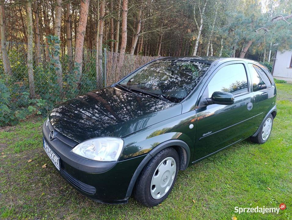 Opel Corsa C zielony wielkopolskie Przedecz