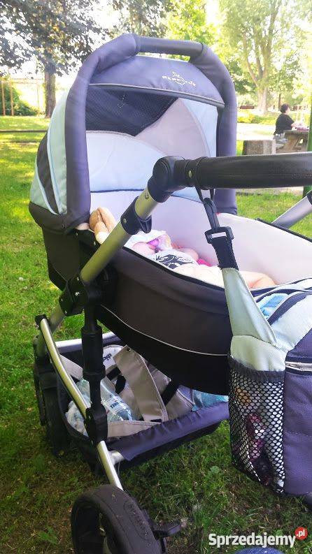 Wózek 2w1 Bebetto Solaris Regulowany podnóżek