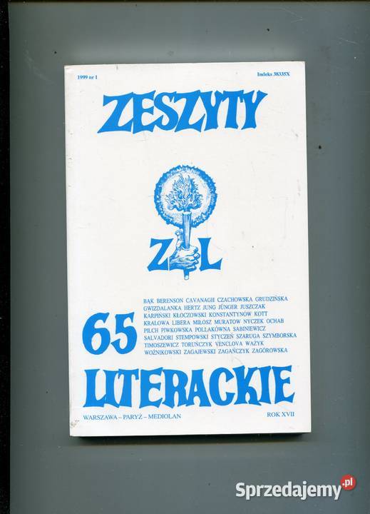 Zeszyty literackie 65 XVII zachodniopomorskie Szczecin