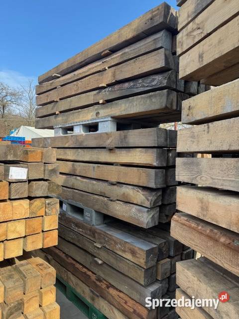 Belki drewniane 14 x 14 Ogród Głogówko